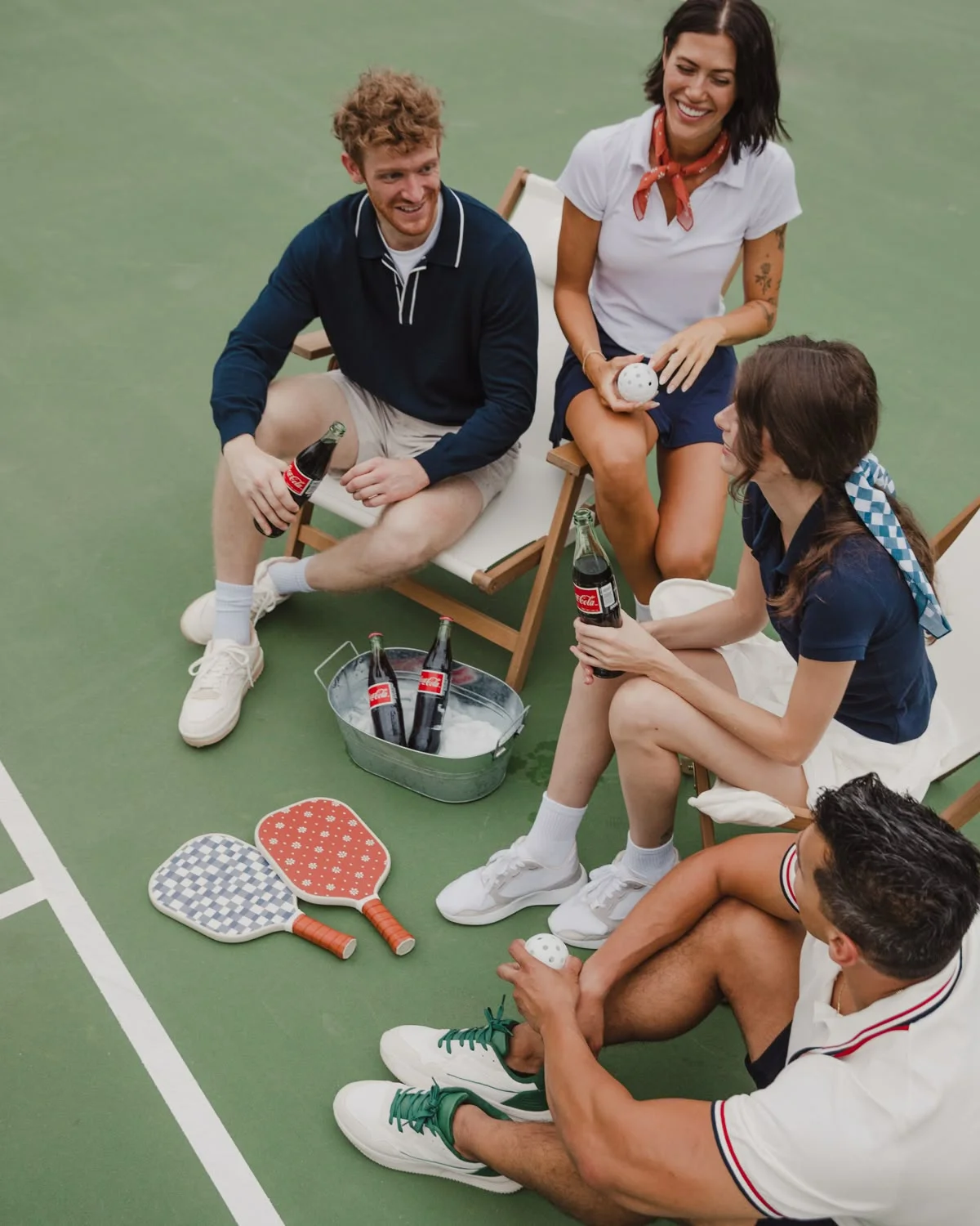 Pickleball court experience
